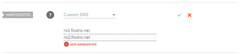 Namecheap - custom DNS